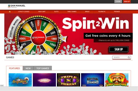 play san manuel online casino